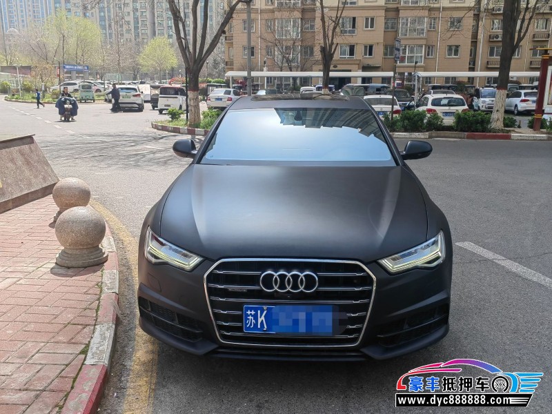 抵押车出售19年奥迪A6L轿车