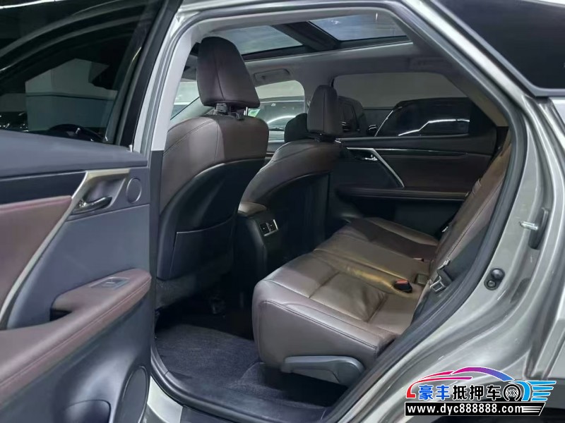 22年雷克萨斯RX轿车抵押车出售