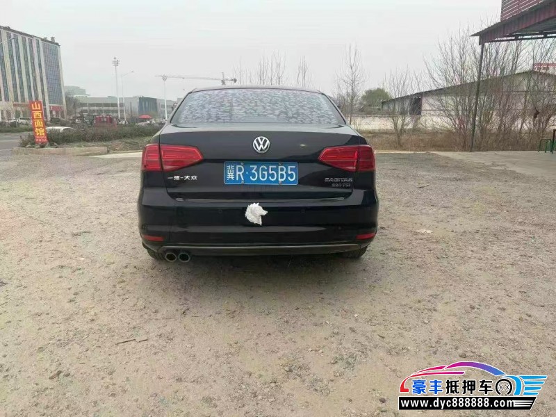 17年大众速腾轿车抵押车出售