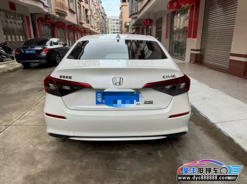 24年本田思域轿车抵押车出售