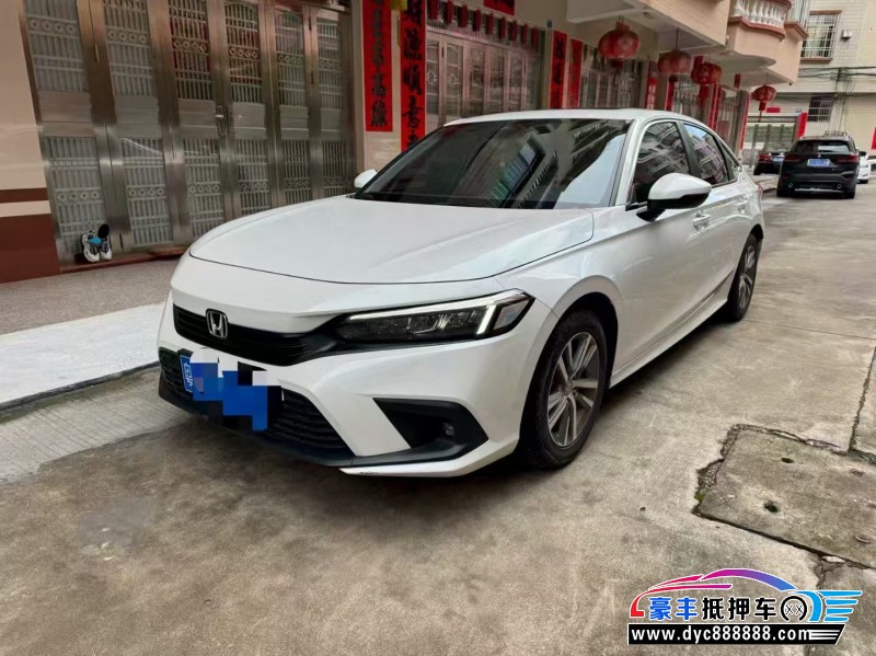 24年本田思域轿车抵押车出售