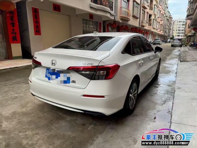 24年本田思域轿车抵押车出售