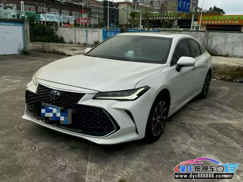 21年丰田亚洲龙轿车抵押车出售