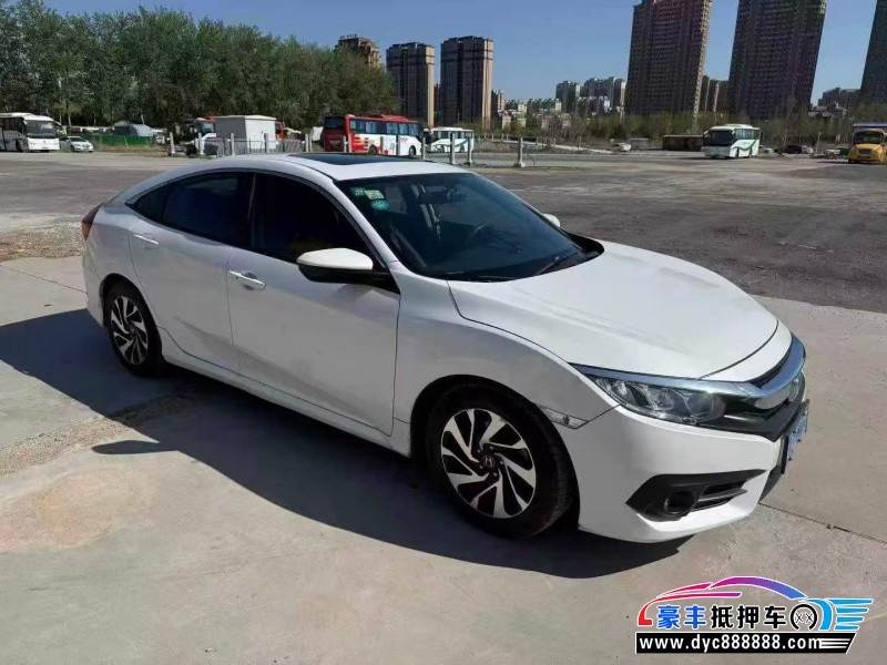 19年本田思域轿车抵押车出售