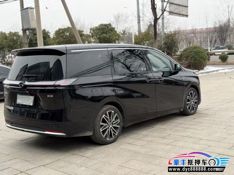 25年传祺e8轿车抵押车出售