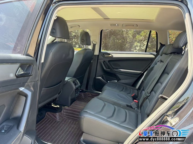 19年大众途观L轿车抵押车出售