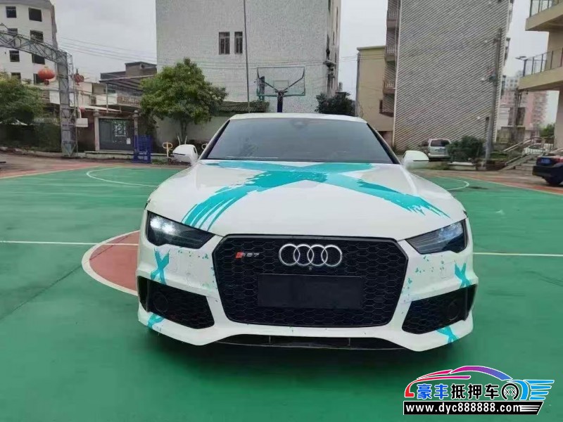 抵押车出售17年奥迪S7轿车