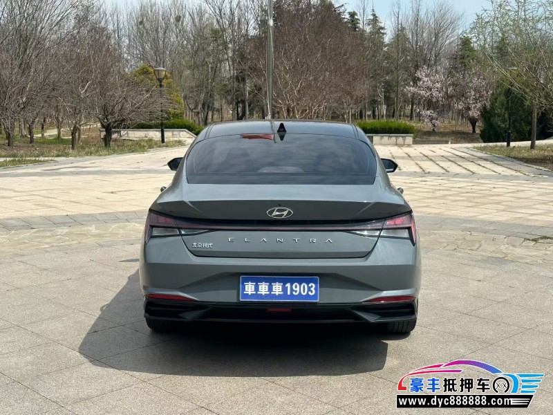 23年现代伊兰特轿车抵押车出售