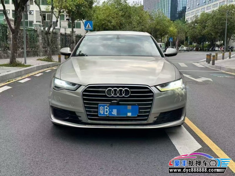 抵押车出售17年奥迪A6L轿车