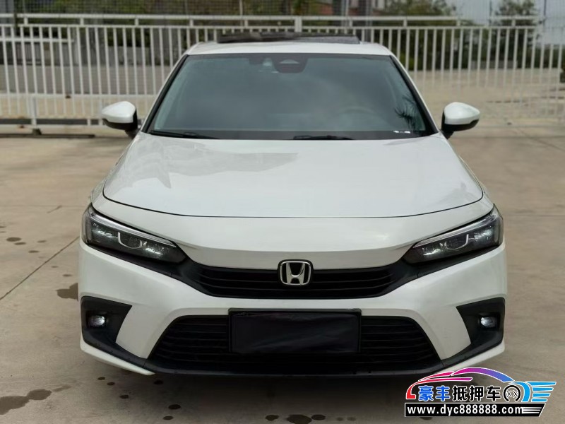 抵押车出售22年本田思域轿车