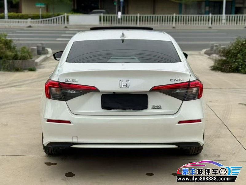 22年本田思域轿车抵押车出售