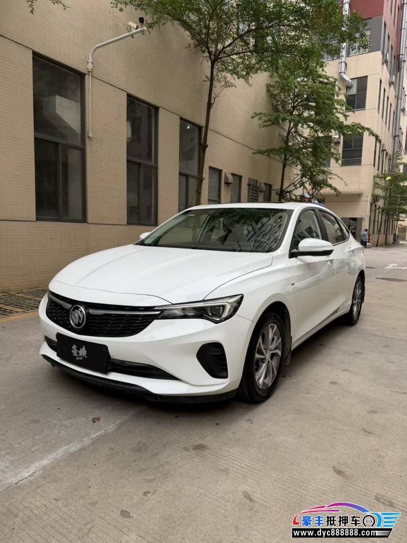 22年别克威朗轿车抵押车出售