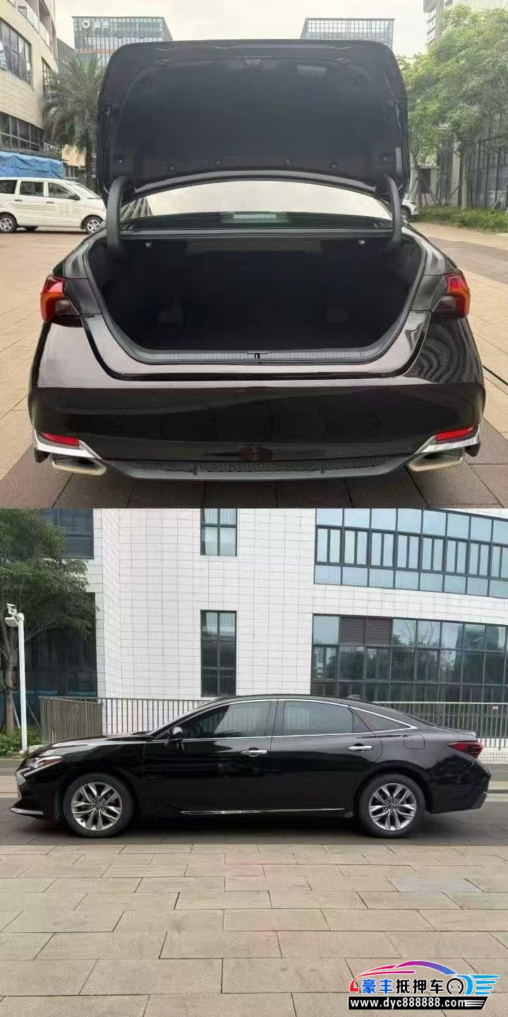 21年丰田亚洲龙轿车抵押车出售