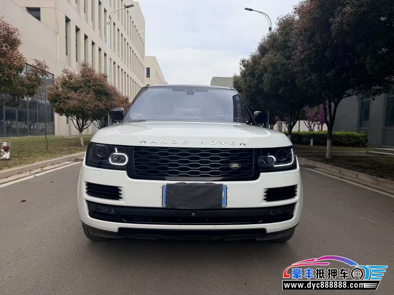 18年路虎揽胜行政SUV抵押车出售