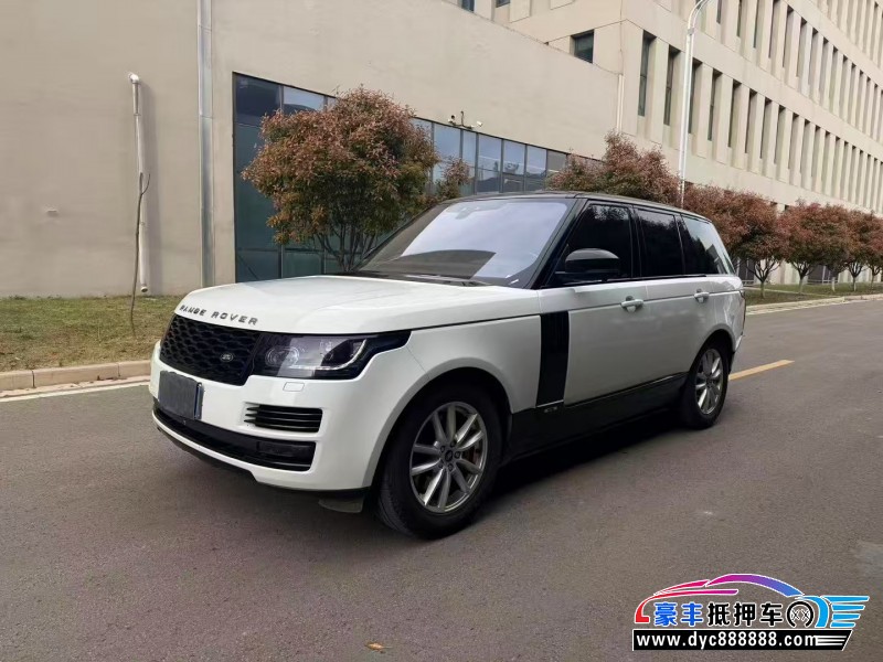 18年路虎揽胜行政SUV抵押车出售