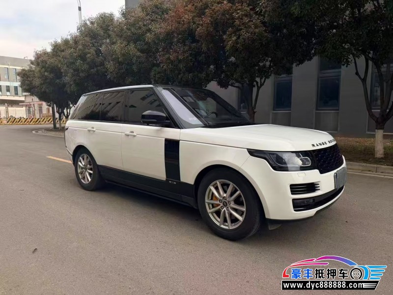 18年路虎揽胜行政SUV抵押车出售