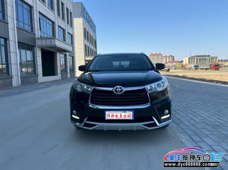 17年丰田汉兰达轿车抵押车出售