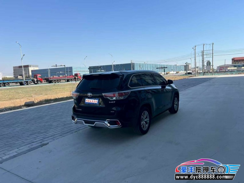 17年丰田汉兰达轿车抵押车出售