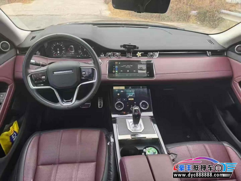 22年路虎揽胜极光轿车抵押车出售