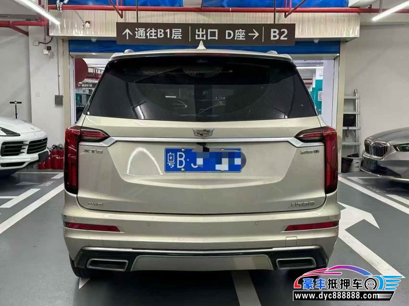 22年凯迪拉克xt6轿车抵押车出售