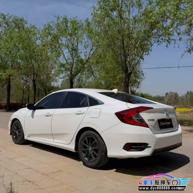 19年本田思域轿车抵押车出售