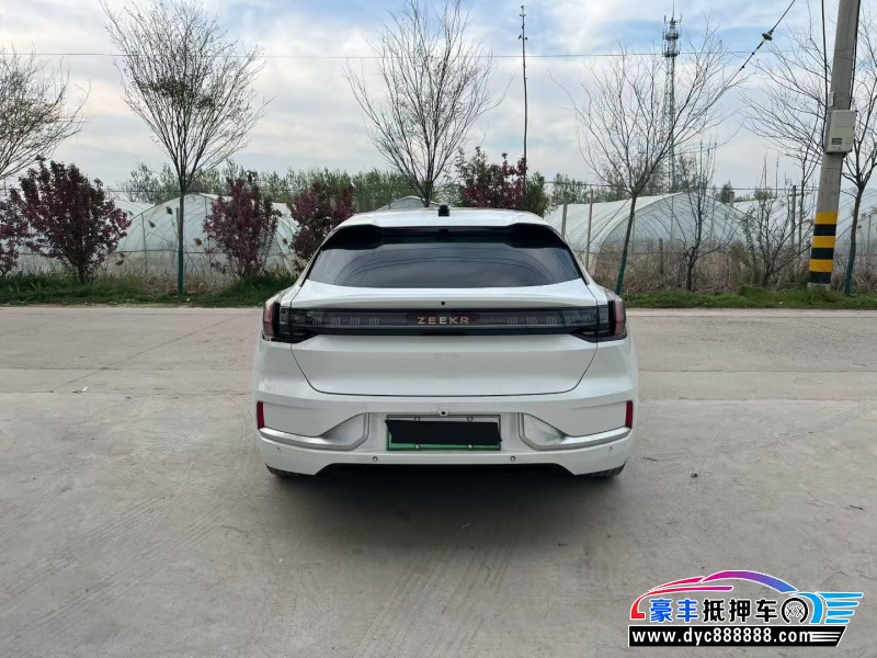 23年极氪001轿车抵押车出售