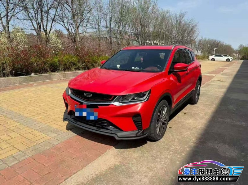 19年吉利缤越轿车抵押车出售