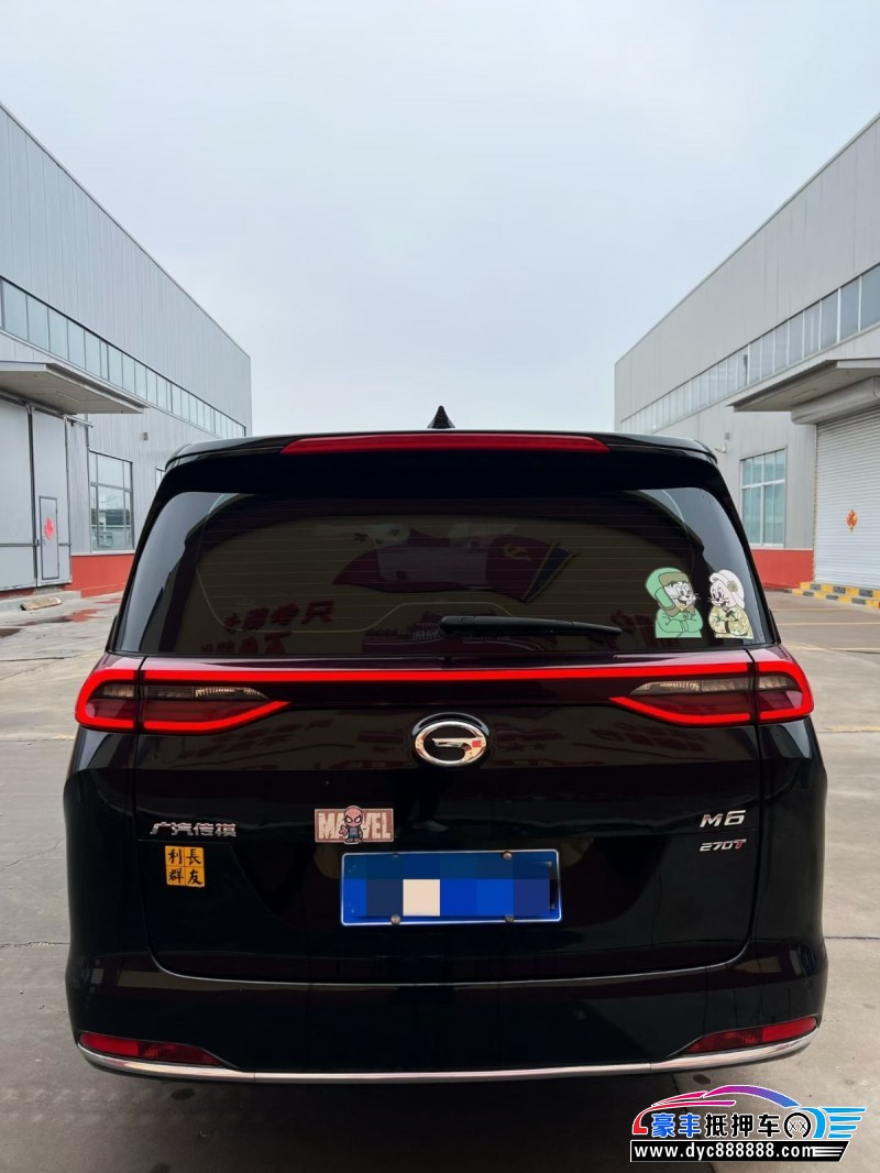 23年传祺m6轿车抵押车出售