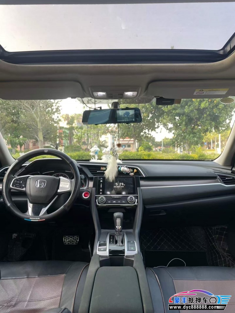 21年本田思域轿车抵押车出售