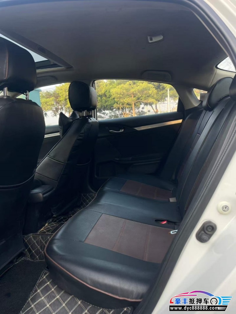 21年本田思域轿车抵押车出售