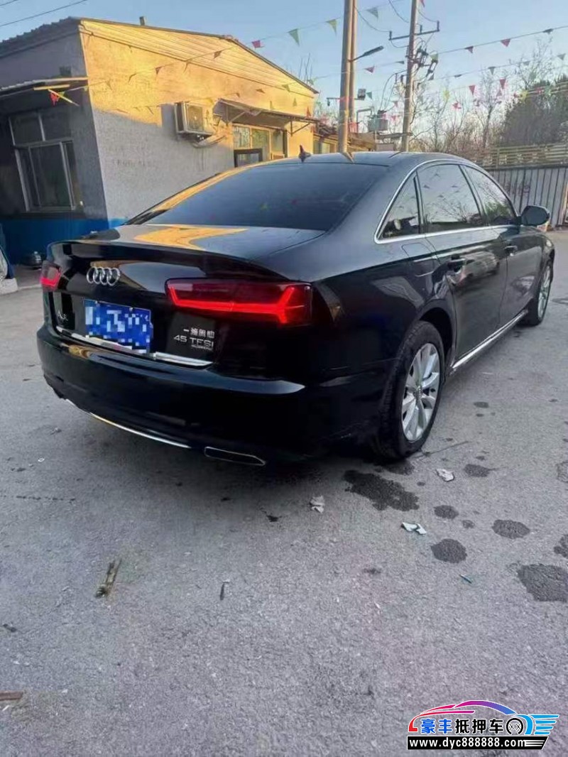 17年奥迪A6L轿车抵押车出售