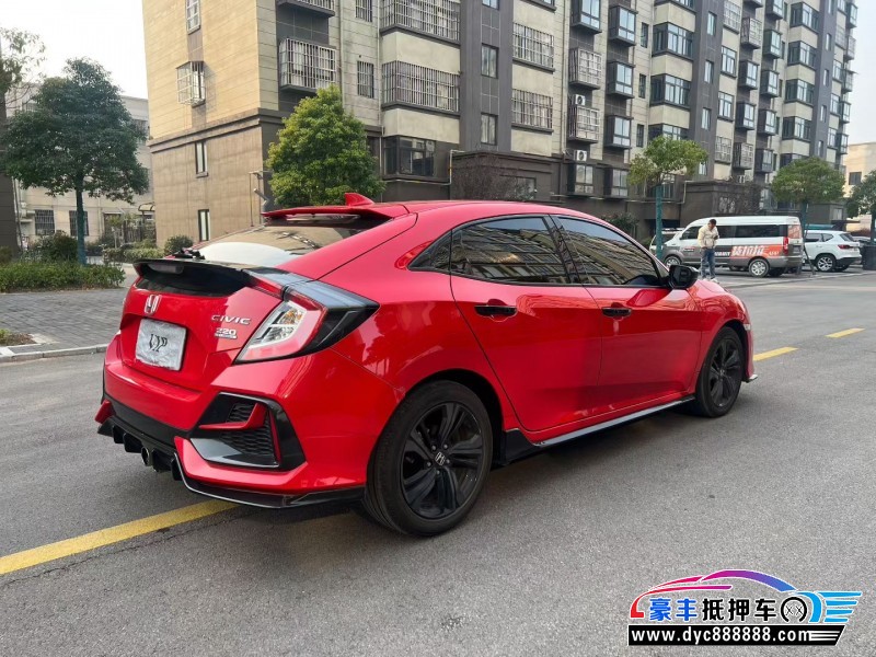 22年本田思域轿车抵押车出售