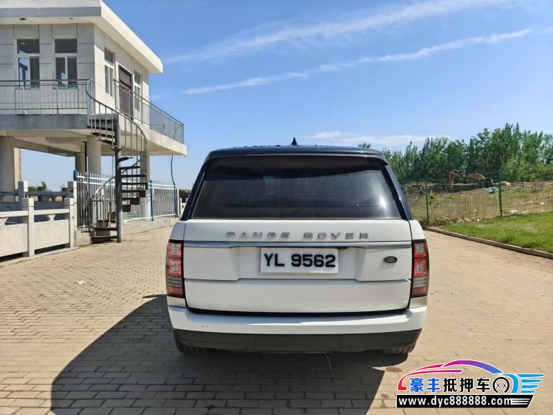 18年路虎揽胜行政SUV抵押车出售