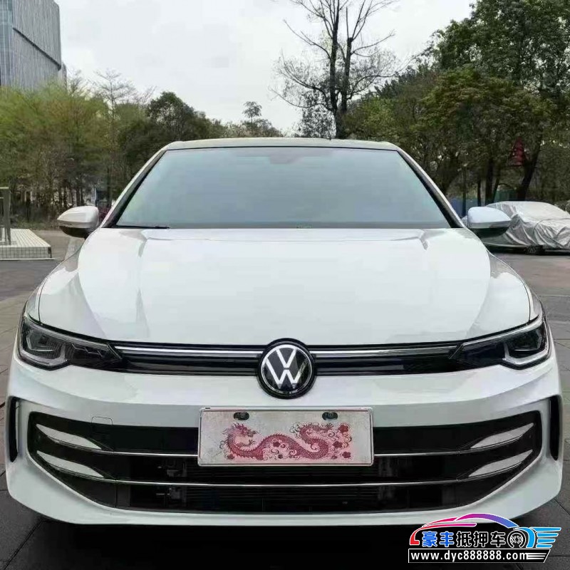 25年大众高尔夫轿车抵押车出售