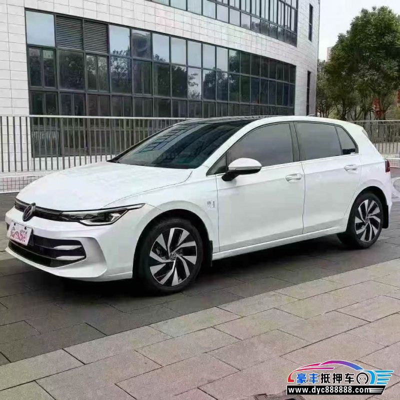 25年大众高尔夫轿车抵押车出售