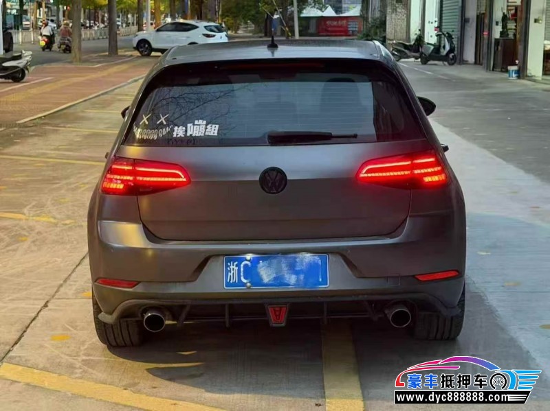 18年大众高尔夫轿车抵押车出售