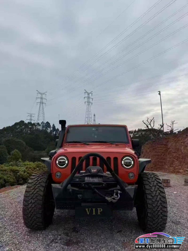 16年Jeep牧马人轿车抵押车出售