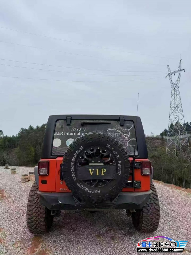 16年Jeep牧马人轿车抵押车出售