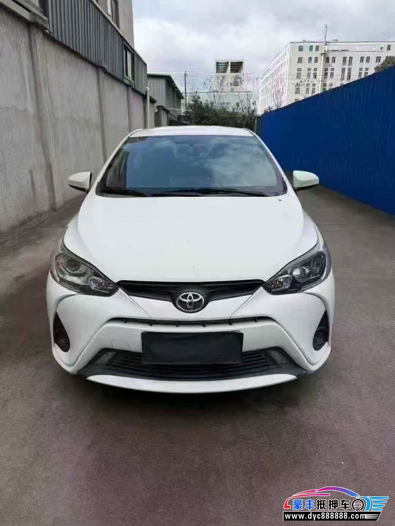 18年丰田YARiS L 致享轿车抵押车出售
