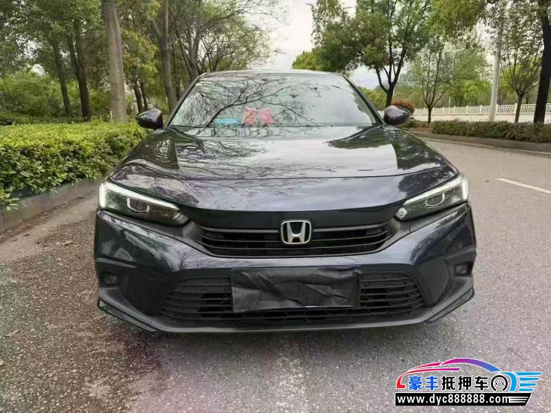 抵押车出售23年本田思域轿车
