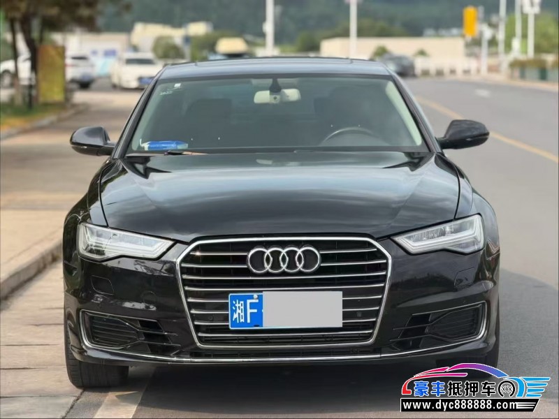 抵押车出售18年奥迪A6L轿车