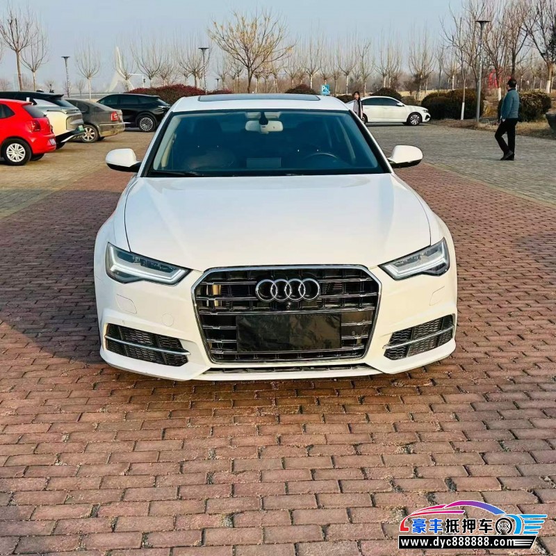抵押车出售18年奥迪A6L轿车