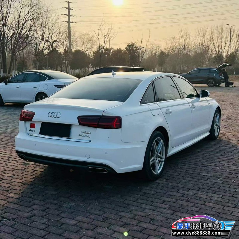 18年奥迪A6L轿车抵押车出售
