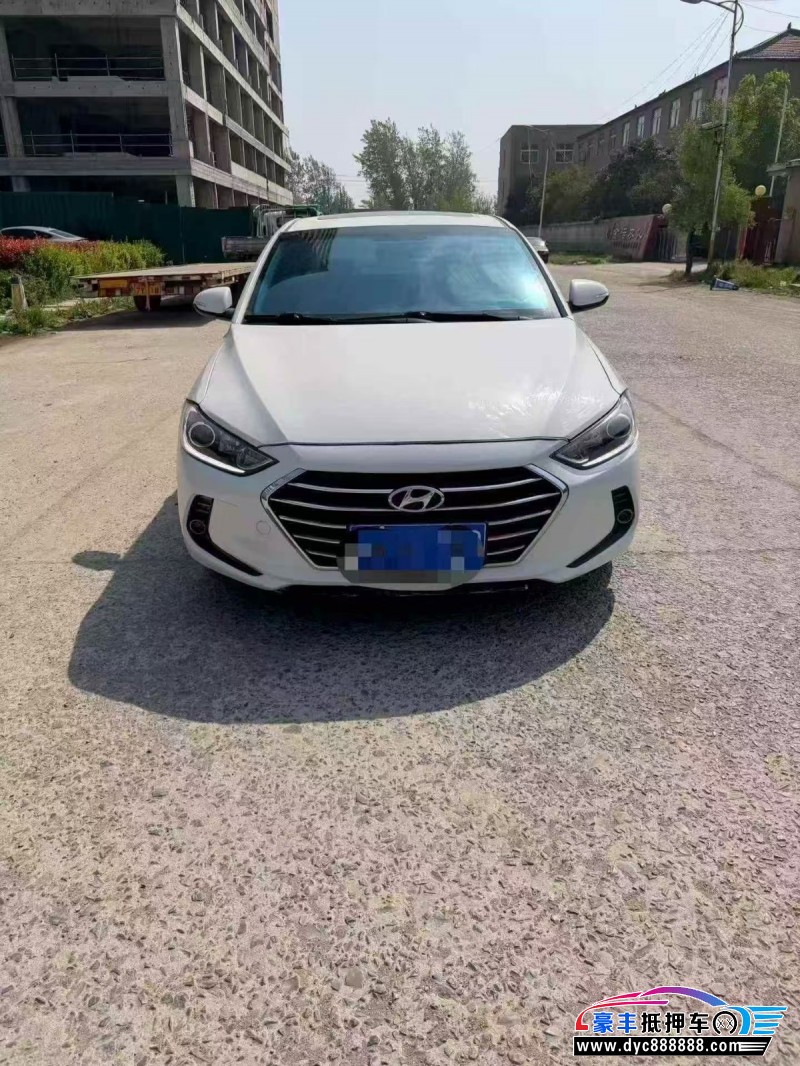 抵押车出售19年现代领动轿车
