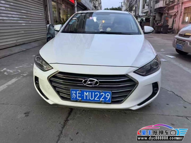 抵押车出售18年现代领动轿车