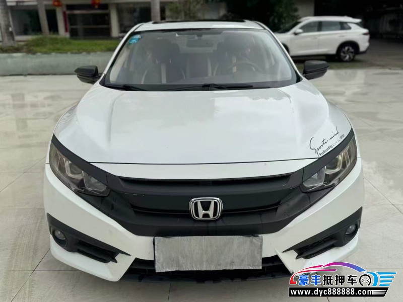 抵押车出售17年本田思域轿车
