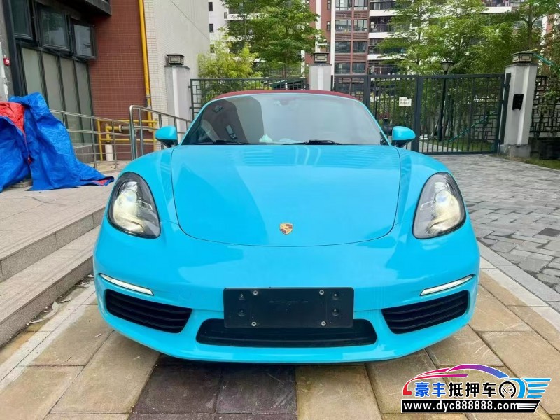 抵押车出售16年保时捷718轿车