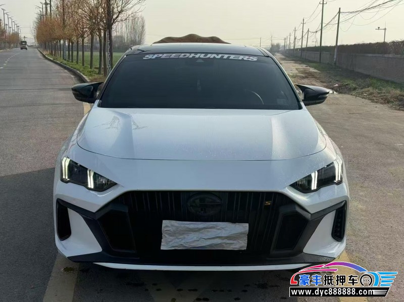 抵押车出售24年传祺影豹轿车