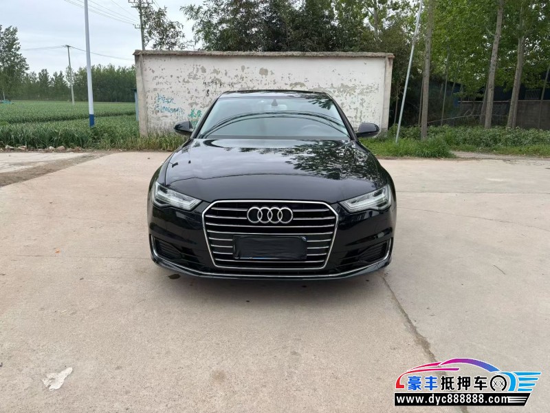 抵押车出售18年奥迪A6L轿车