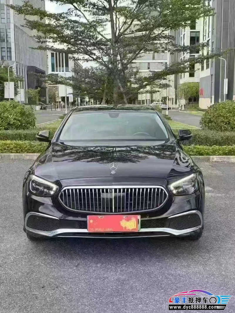 22年奔驰E轿车抵押车出售